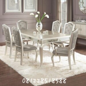 Set Meja Makan Minimalis Mewah