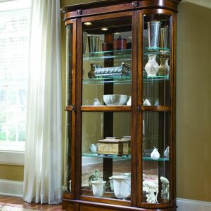 Lemari Hias Jati Klasik Mewah