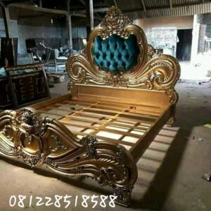 Tempat Tidur Ukiran Mewah Duco