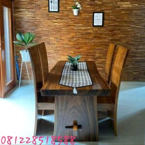 Set Meja Makan Trembesi