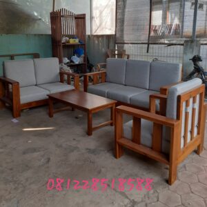 Set Kursi Jati Sofa Tamu Mewah