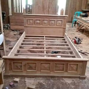 Tempat Tidur Jati Minimalis