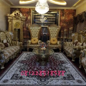 Set Kursi Ukiran Sofa Tamu Mewah