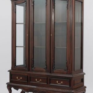 Lemari Hias Mewah Jati