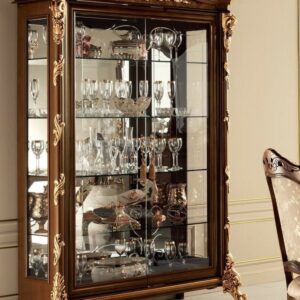 Lemari Jati Hias Ukiran Mewah