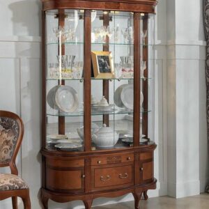 Lemari Hias Jati Modern