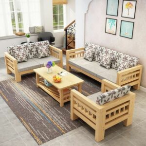 Set Kursi Sofa Tamu Jati Mewah