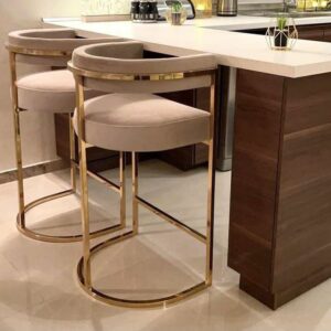 Set Kursi Bar Besi Mewah