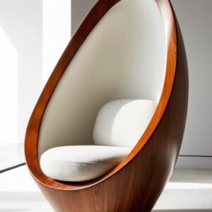 Kursi Santai Jati Keranjang