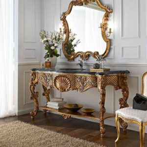 Meja Konsol Ukiran Mewah