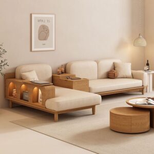 Set Sofa Tamu Minimalis Jati