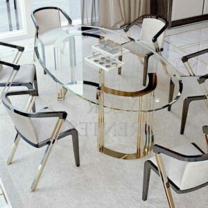 Set Kursi Makan Besi Mewah Terbaru