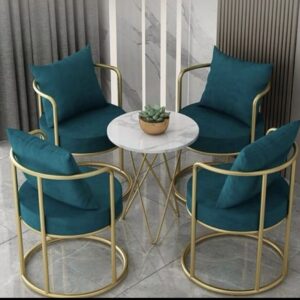 Set Kursi Cafe Mewah Minimalis Besi