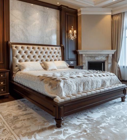 Set Kamar Tidur Mewah Jati