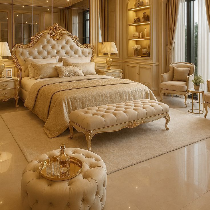 Set Kamar Tidur Ukir Mewah