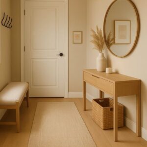 Meja Konsol Minimalis Hpl