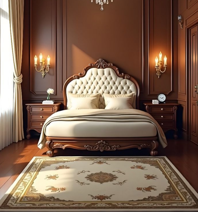 Set Kamar Tidur Ukir Jati