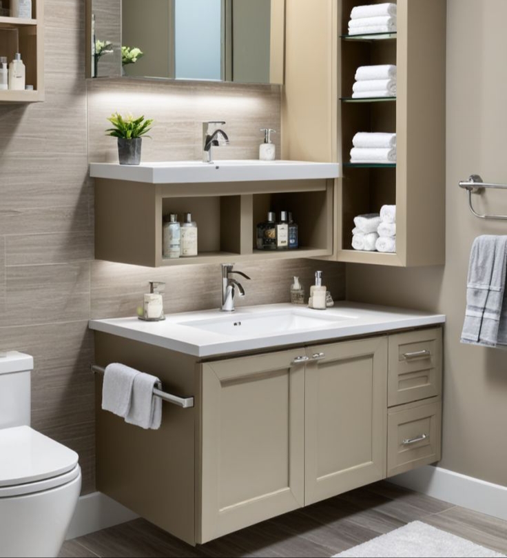 Nakas wastafel Hpl Minimalis