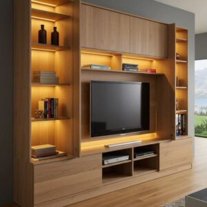 Set Lemari Hias Hpl Klasik