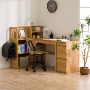 Set Meja Belajar Jati