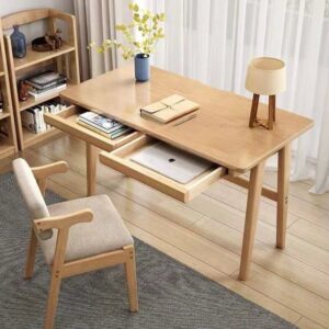 Meja Belajar Jati Modern