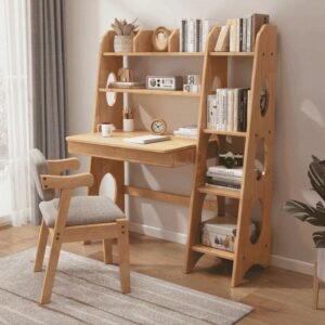 Rak Buku Meja Belajar