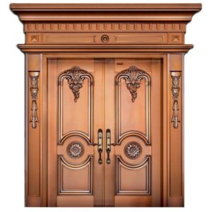 Kusen Pintu Utama Jati Ukir