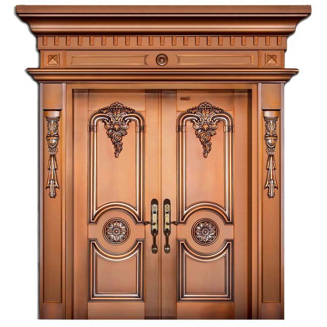 Kusen Pintu Utama Jati Ukir
