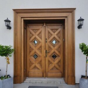 Kusen Pintu Utama Jati