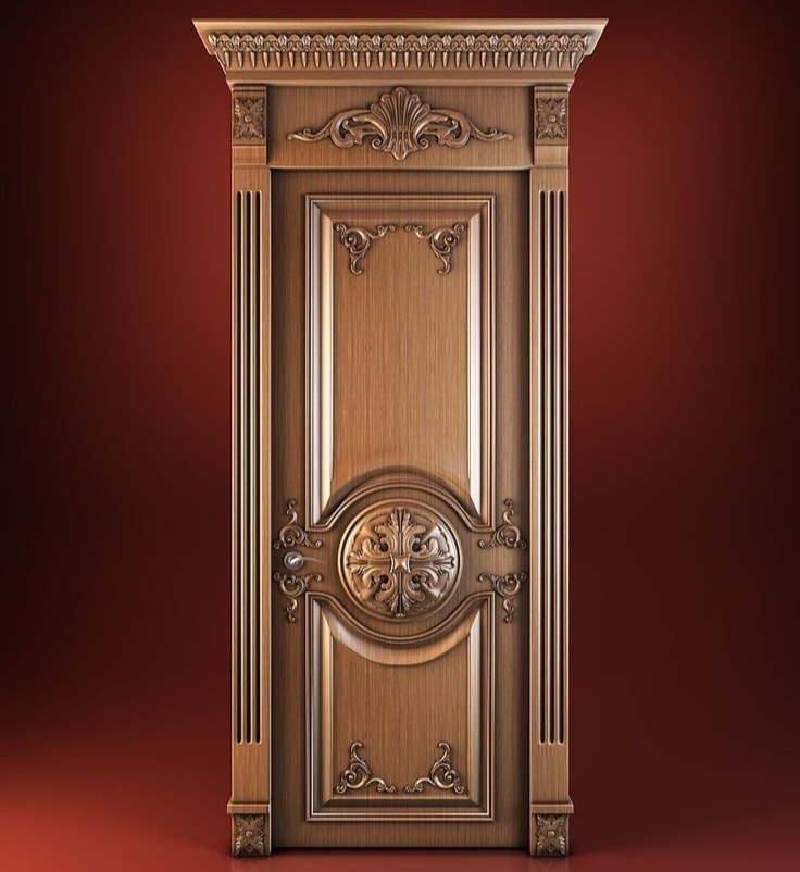 Kusen Pintu Ukir Jati