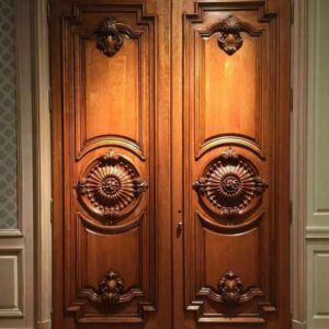 Kusen Pintu Utama Ukir Jati