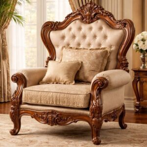 Kursi Tamu Ukir Klasik