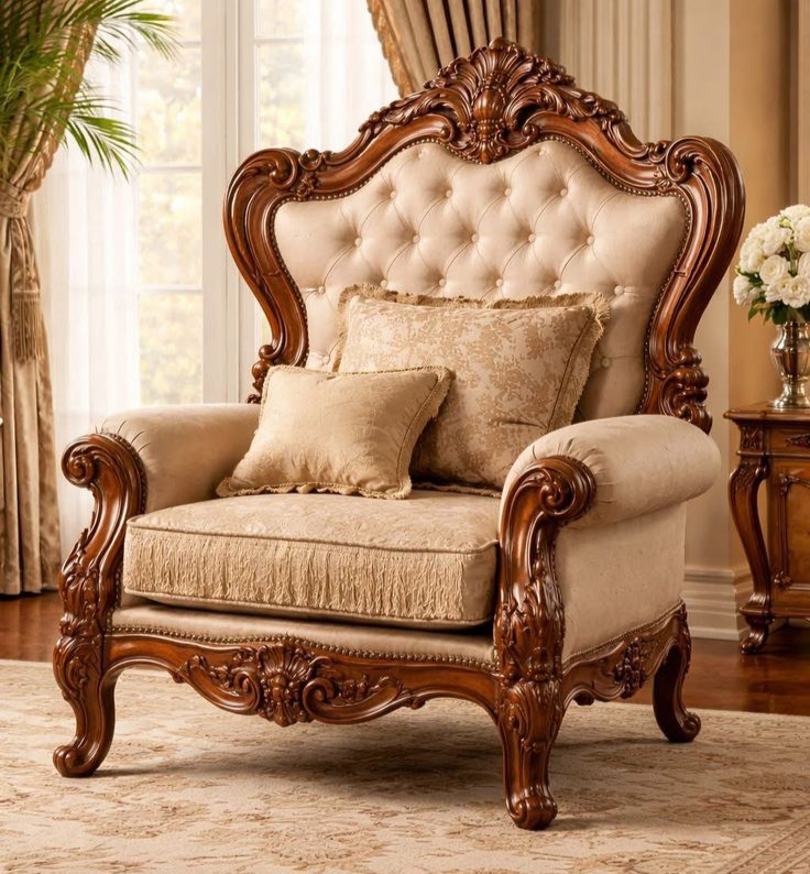 Kursi Tamu Ukir Klasik