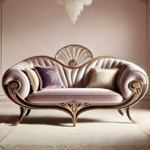 Sofa Santai Ukir Mewah Klasik