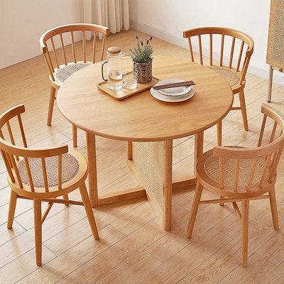 Set Meja Makan Modern Jati