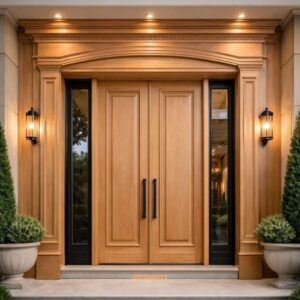 Kusen Dan Pintu Kayu Jati