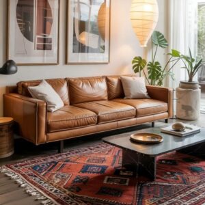 Sofa Kulit Minimalis