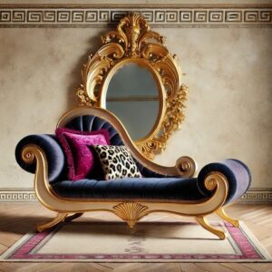 Sofa Santai Klasik Ukiran Mewah