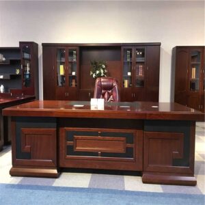 Meja Kantor Kayu Jati