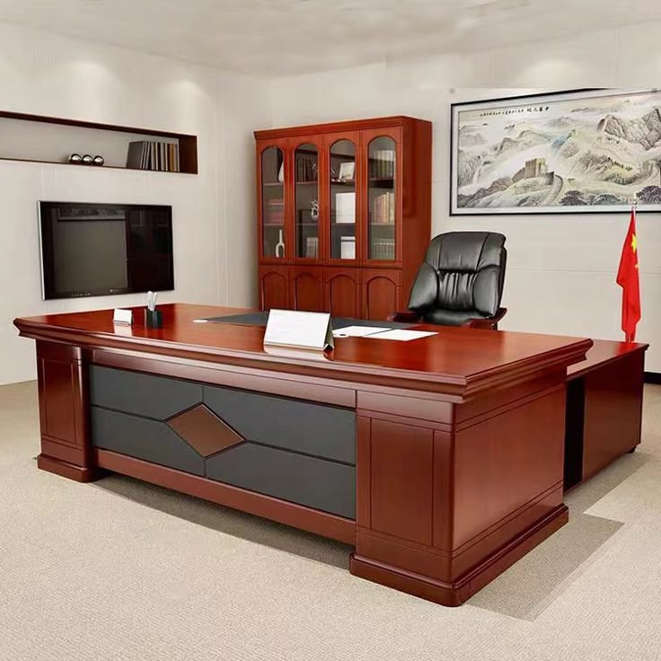 Meja Kerja Kantor Mewah
