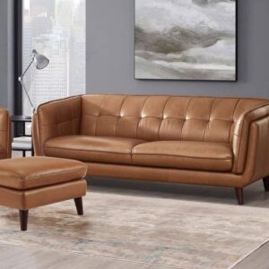 Sofa Tamu Kulit Duco Klasik