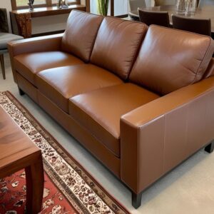 Sofa Tamu Kulit Mewah