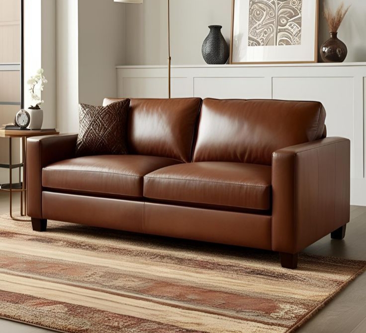 Sofa Ruang Tamu Kulit