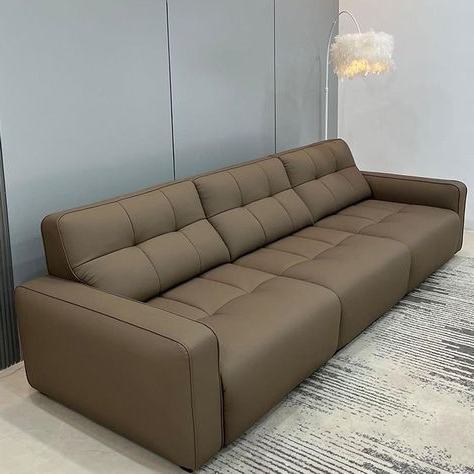 Sofa Tamu Kulit Modern