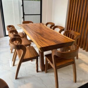 Set Meja Makan Trembesi Mewah