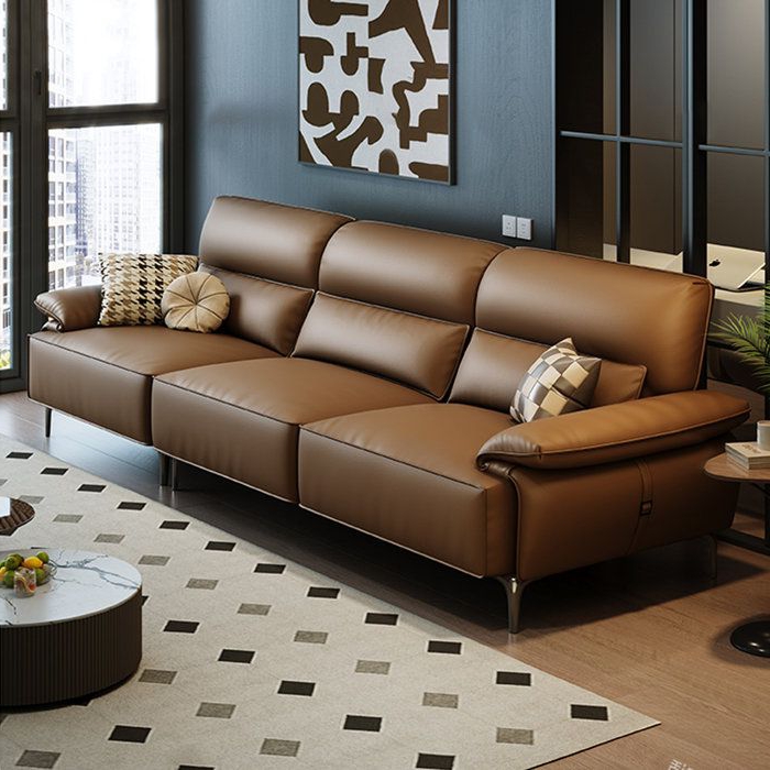 Sofa Tamu Mewah Kulit
