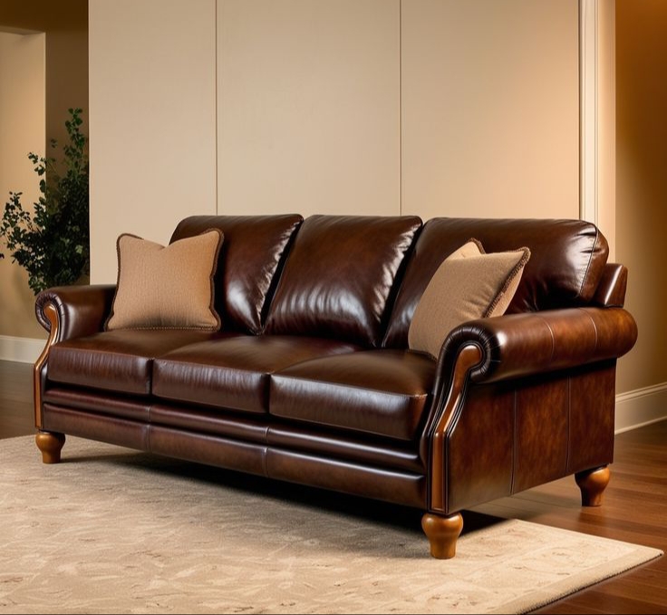 Ide Terbaik Sofa Tamu Kulit