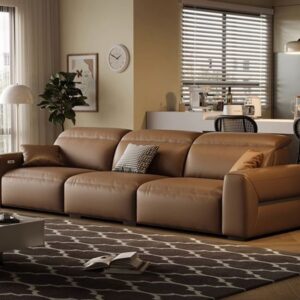 Sofa Tamu Kulit Minimalis Modern