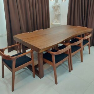 Set Meja Makan Trembesi Klasik