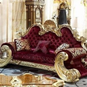 Sofa Tamu Klasik Ukiran Duco